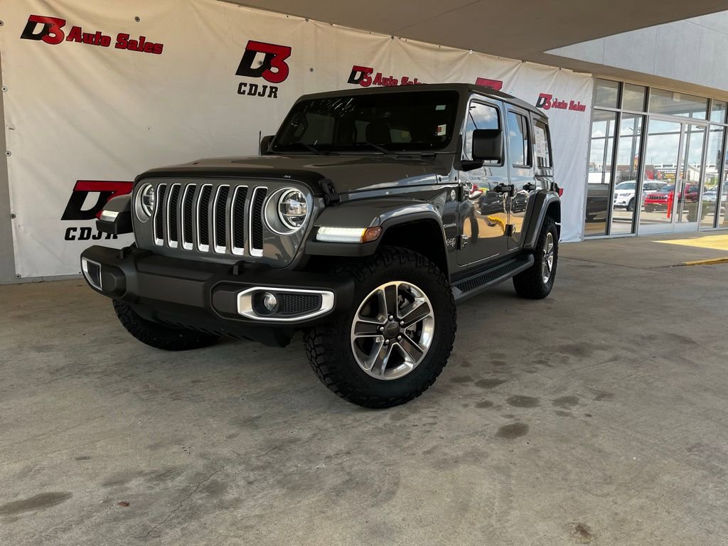 Used 2020 Jeep Wrangler Unlimited Sahara image 44