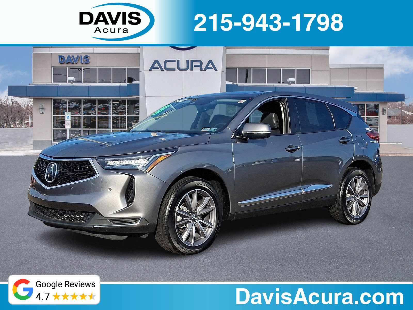 Certified 2023 Acura RDX w/ Technology Package image 1