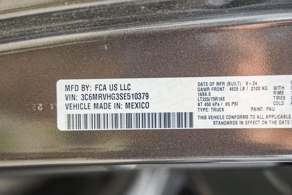 New 2025 RAM ProMaster 3500 w/ Quick Order Package 22G SLT image 32