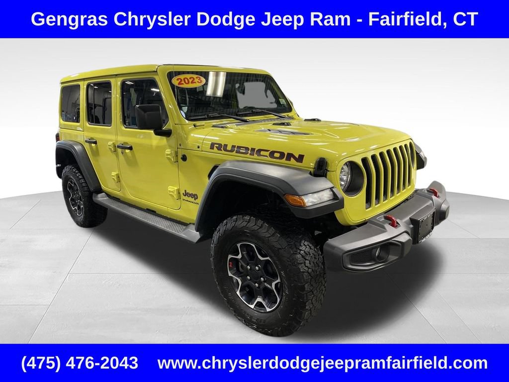 Used 2023 Jeep Wrangler Unlimited Rubicon w/ Cold Weather Group AWD/4WD image 4