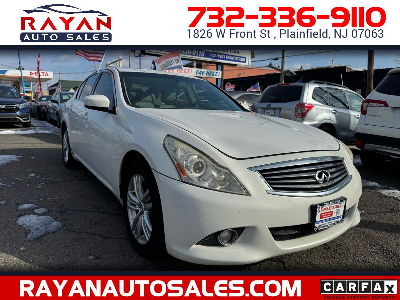 Used 2013 INFINITI G37 x w/ Premium Pkg image 1