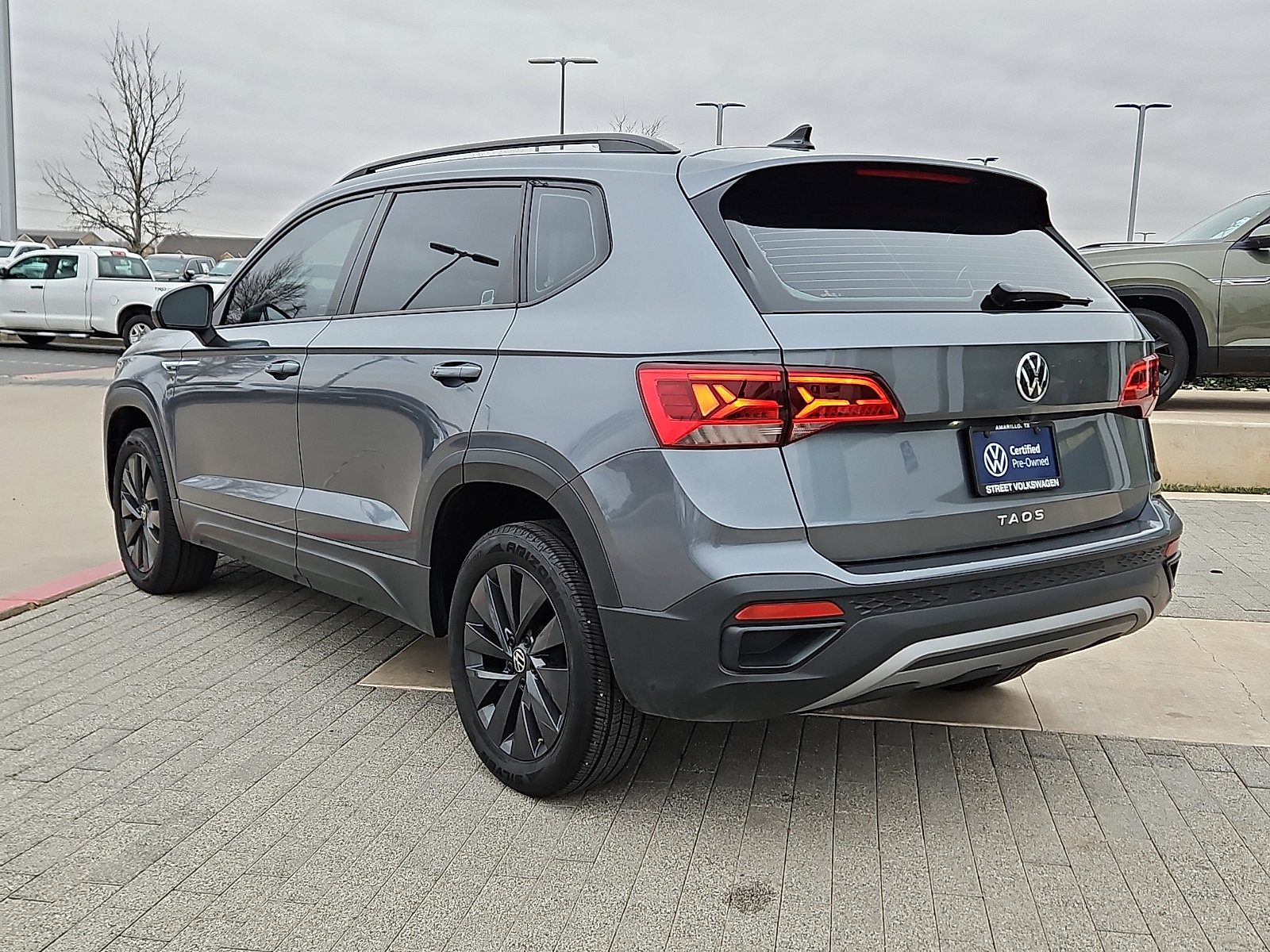 Certified 2023 Volkswagen Taos S w/ IQ Drive S Package image 2