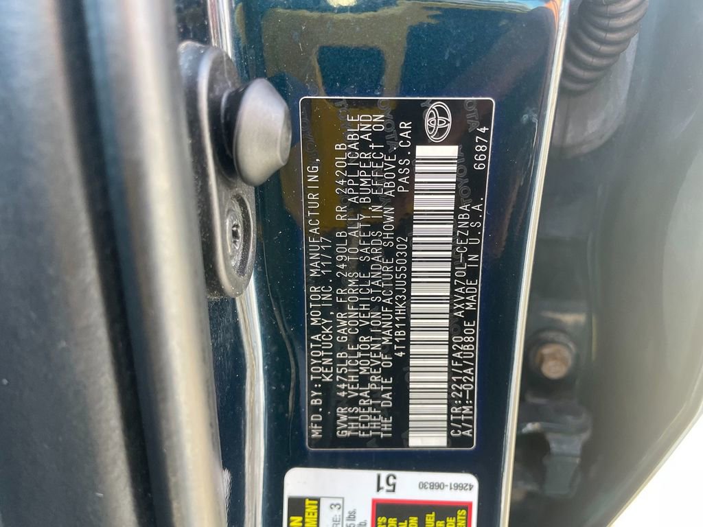 Used 2018 Toyota Camry LE w/ Convenience Package image 32