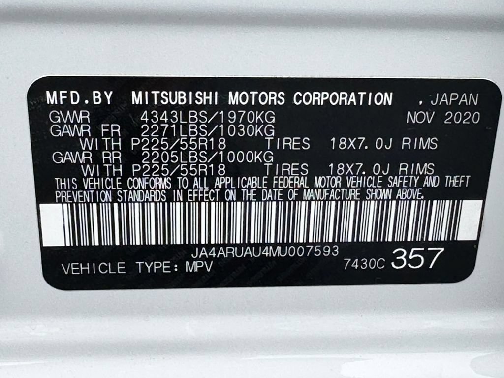 Used 2021 Mitsubishi Outlander Sport SE AWD/4WD image 31