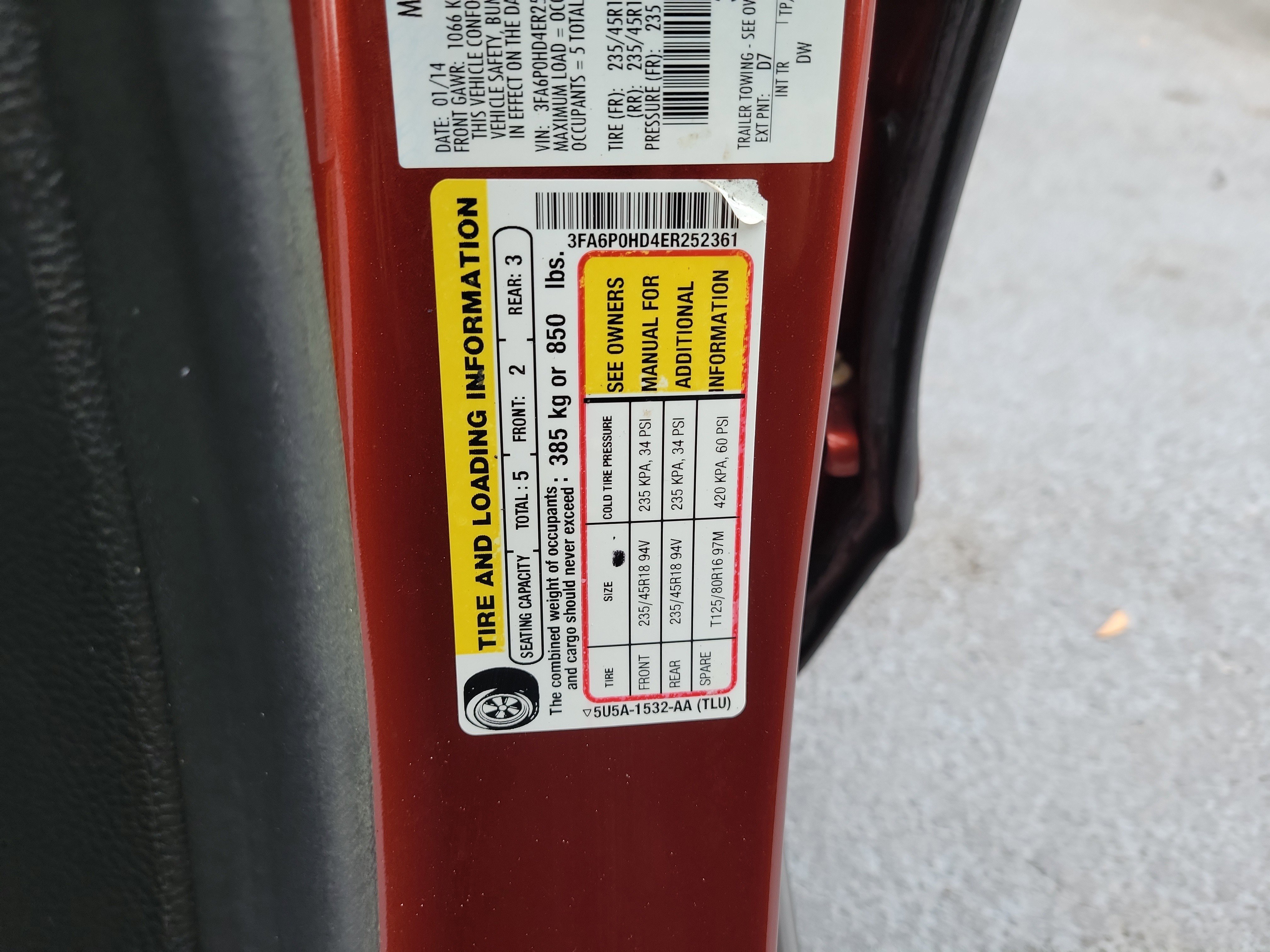 Used 2014 Ford Fusion SE w/ Equipment Group 201A image 30