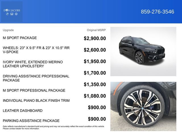 Used 2023 BMW X7 xDrive40i w/ M Sport Package image 5