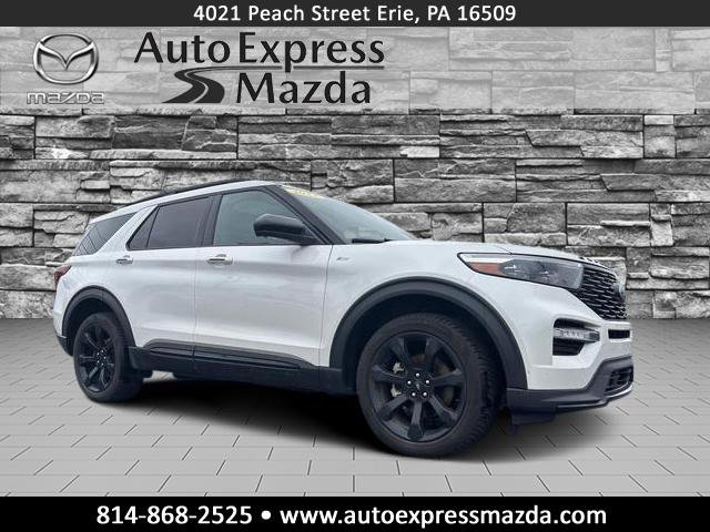 Used 2023 Ford Explorer ST-Line w/ Class IV Trailer Tow Package AWD/4WD video 1