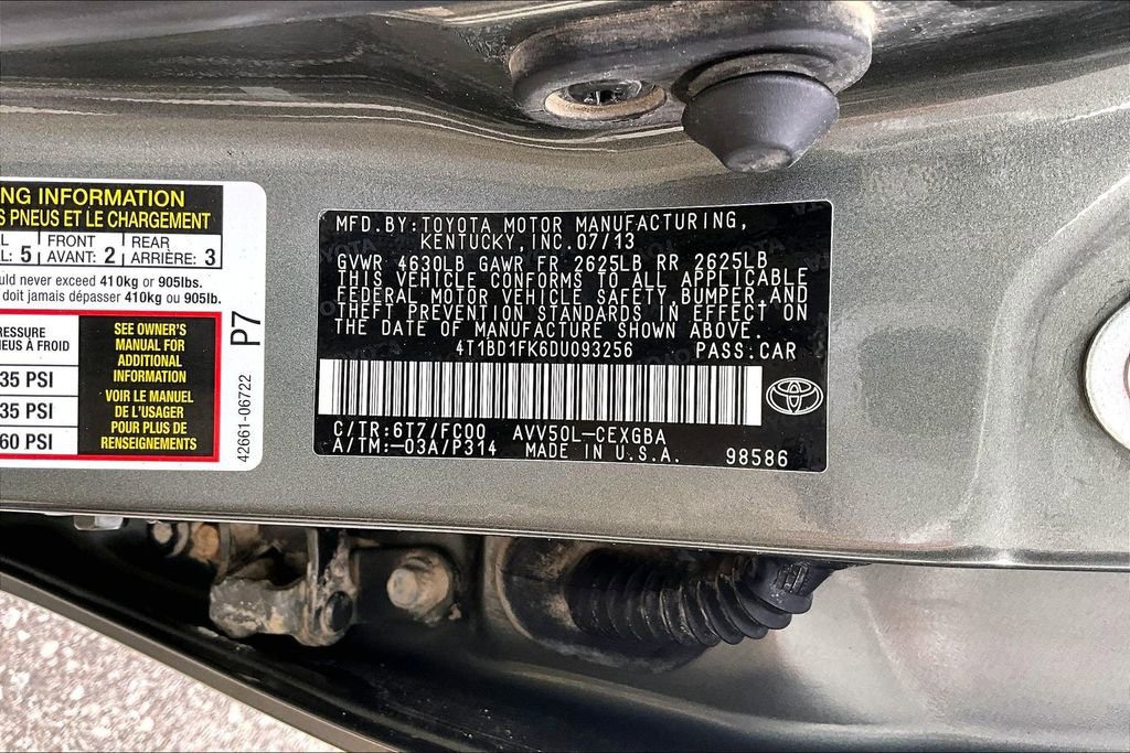 Used 2013 Toyota Camry XLE image 35