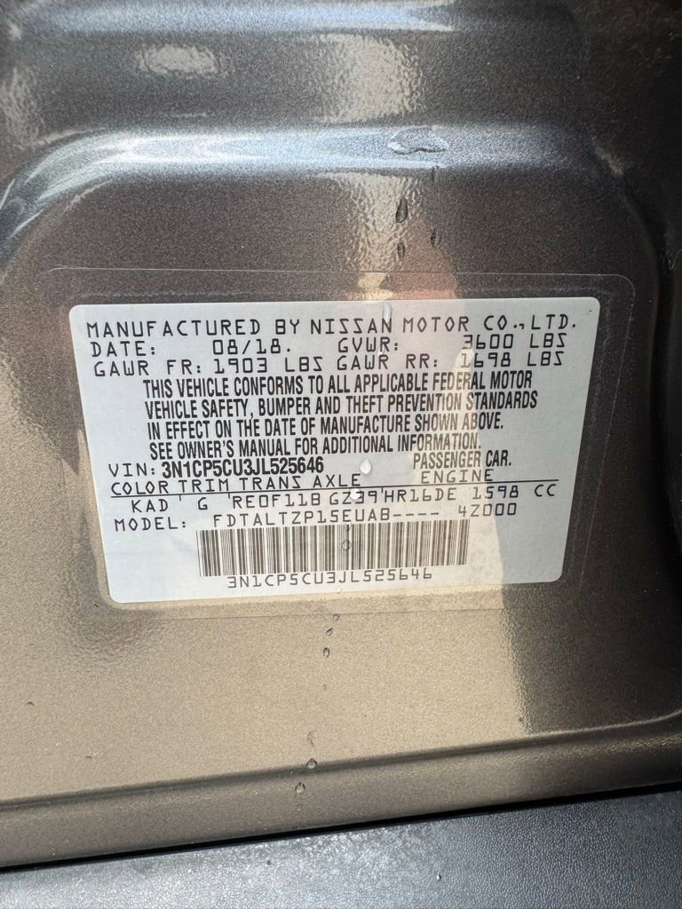 Used 2018 Nissan Kicks SR FWD image 25