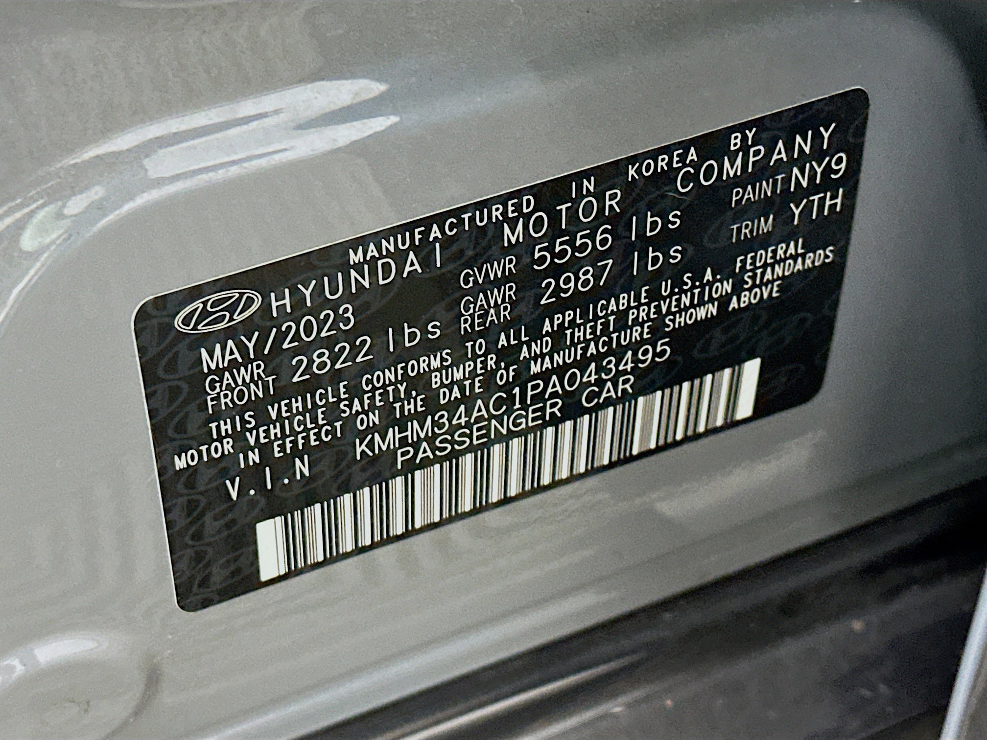 Used 2023 Hyundai Ioniq 6 SEL w/ Cargo Package AWD/4WD image 12