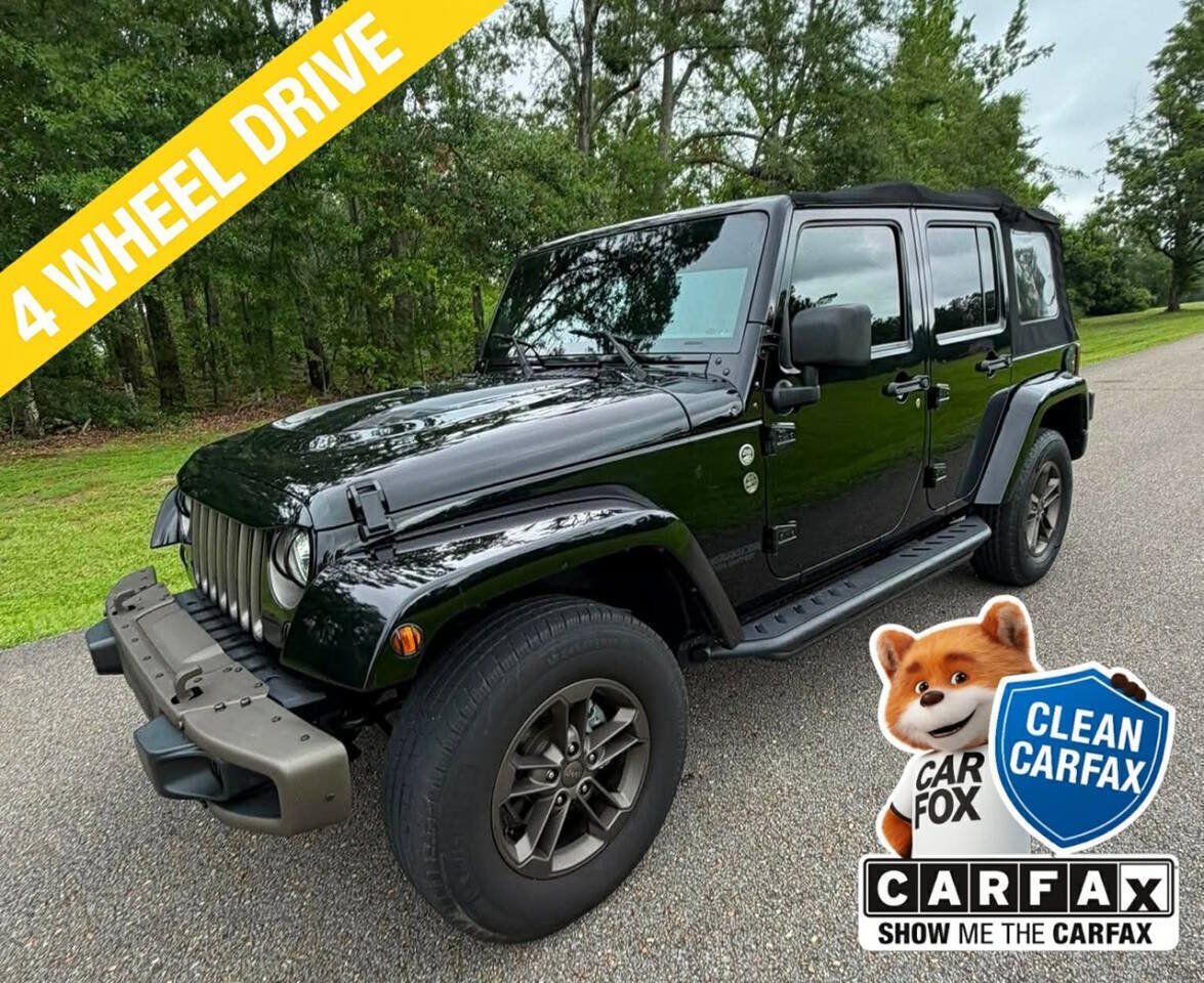 Used 2017 Jeep Wrangler Unlimited Sahara AWD/4WD image 1