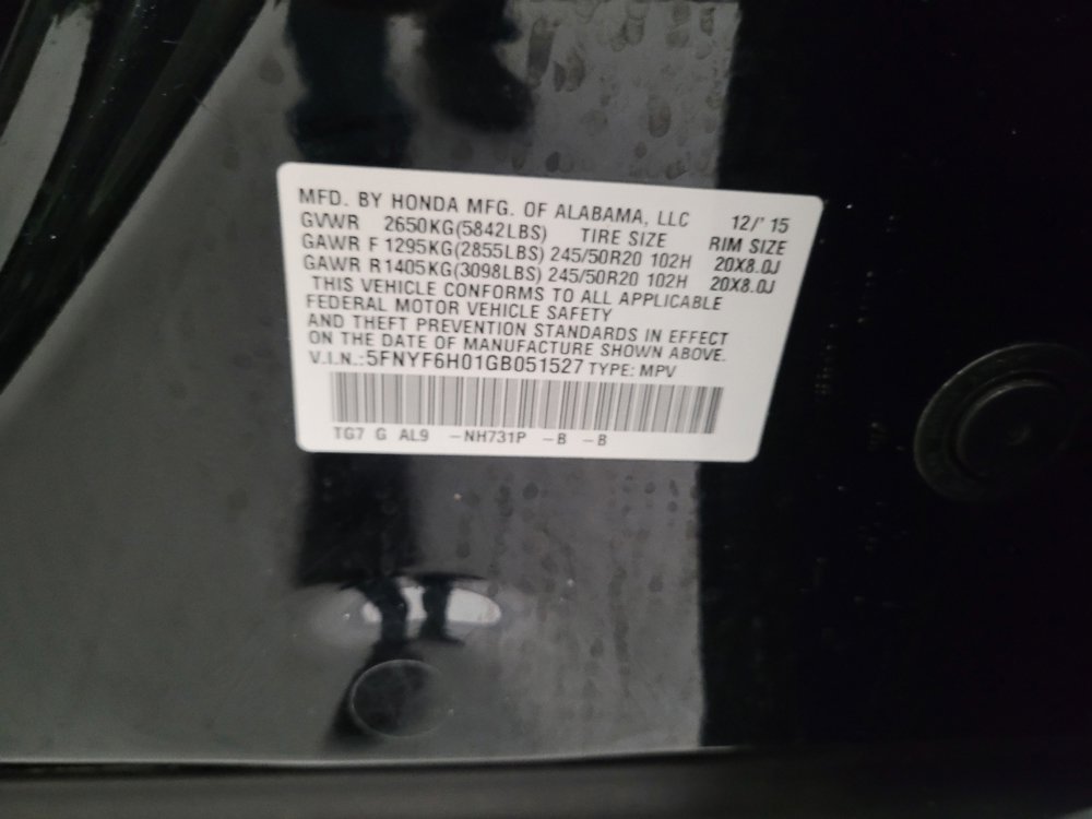 Used 2016 Honda Pilot Elite image 33