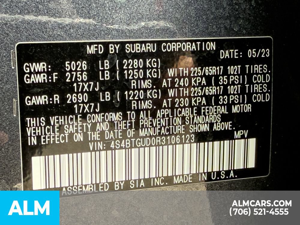 Used 2024 Subaru Outback Wilderness image 34