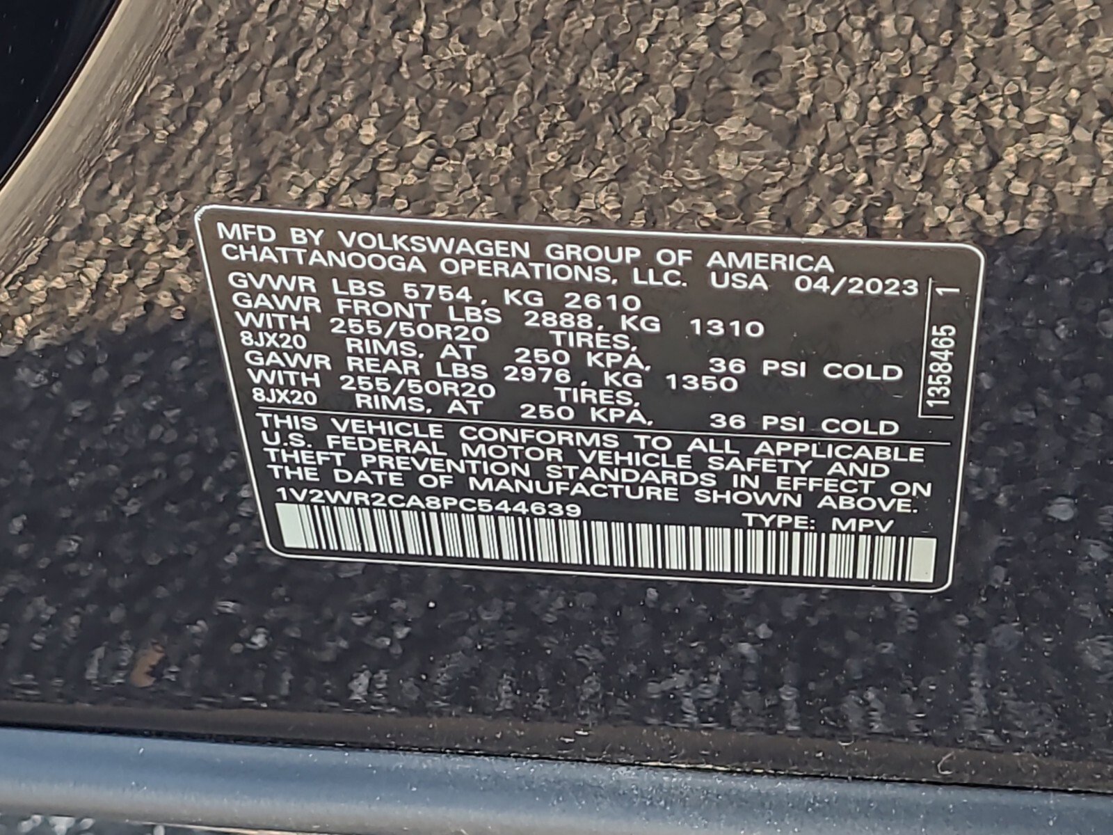 Certified 2023 Volkswagen Atlas SE image 31