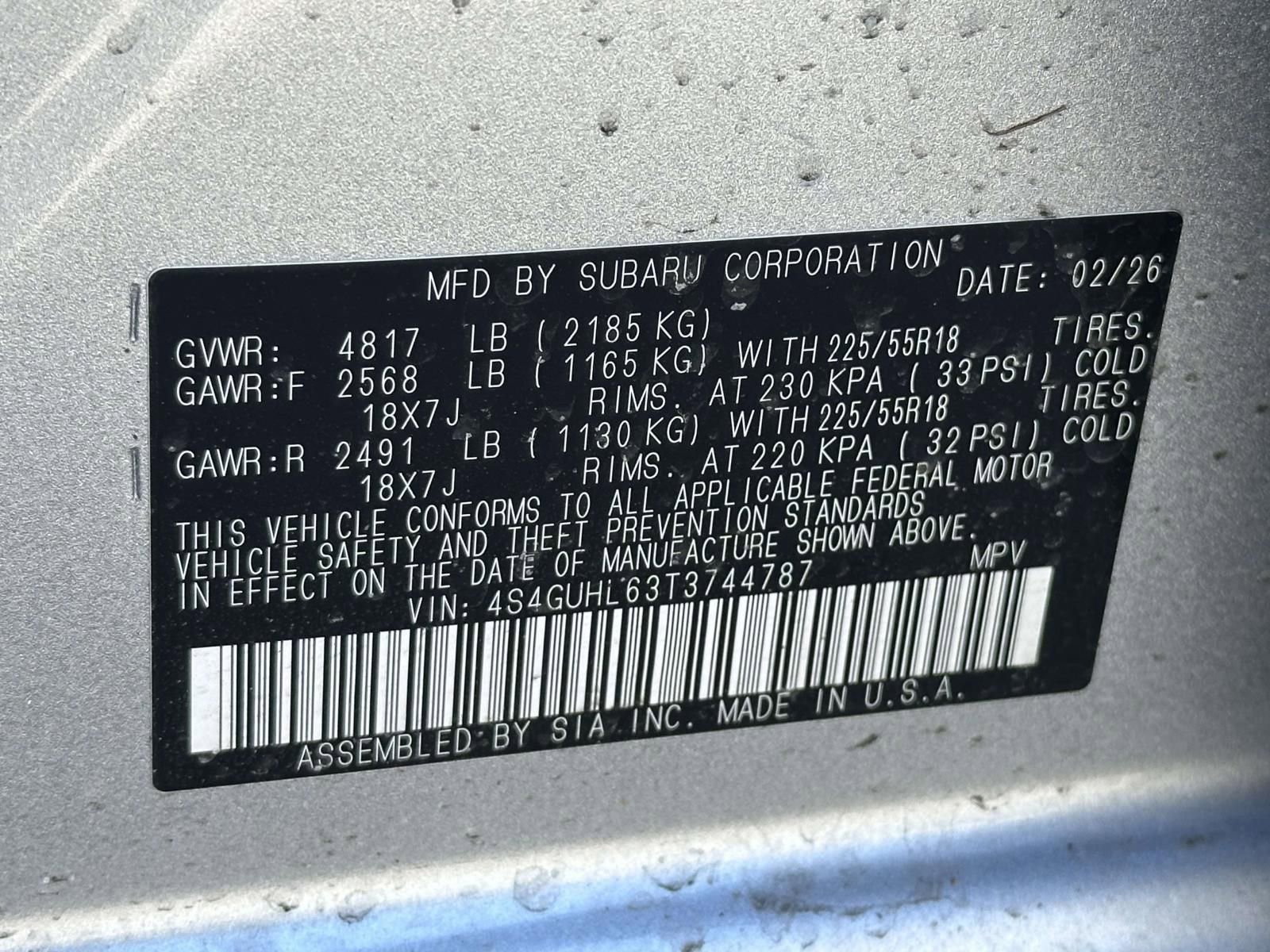 New 2026 Subaru Crosstrek 2.5i Limited AWD/4WD image 15