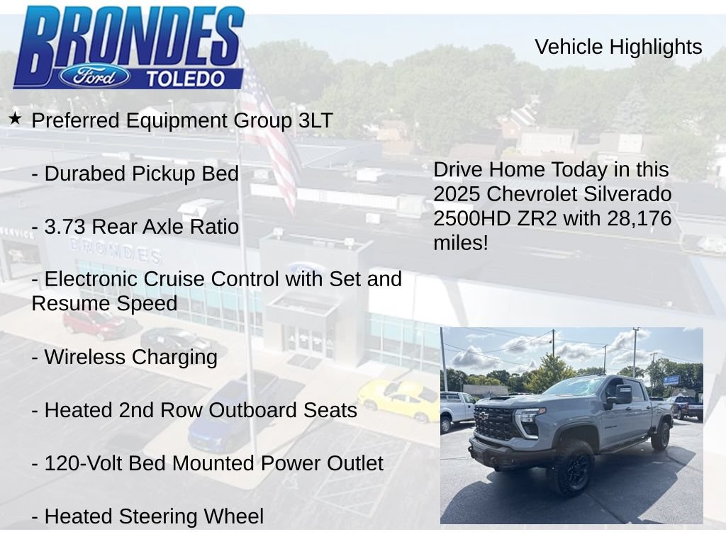 Used 2025 Chevrolet Silverado 2500 ZR2 w/ ZR2 Bison Edition AWD/4WD image 22