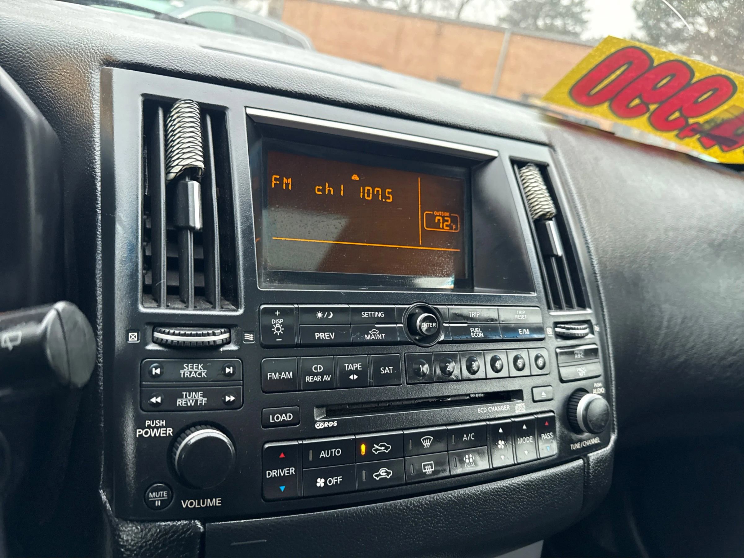 Used 2005 INFINITI FX35 AWD w/ (P01) Touring Pkg image 16