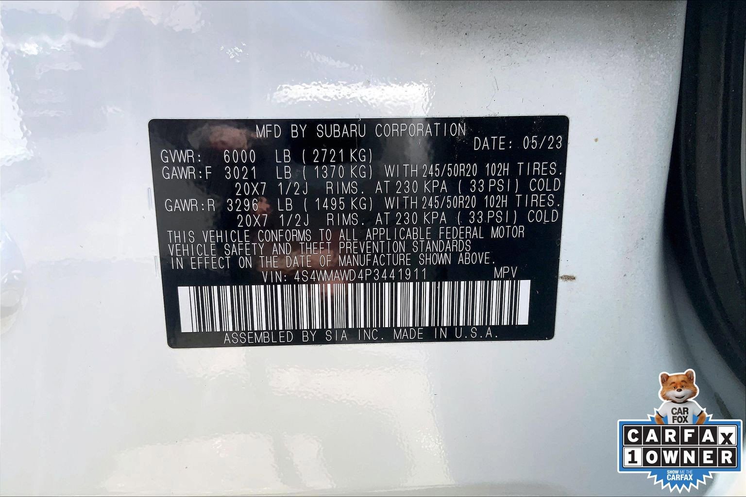 Certified 2023 Subaru Ascent Touring AWD/4WD image 33