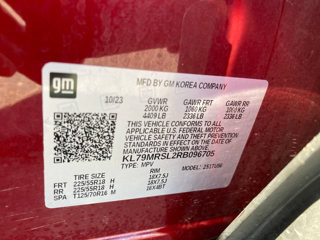 Certified 2024 Chevrolet TrailBlazer LT w/ Convenience Package AWD/4WD image 25
