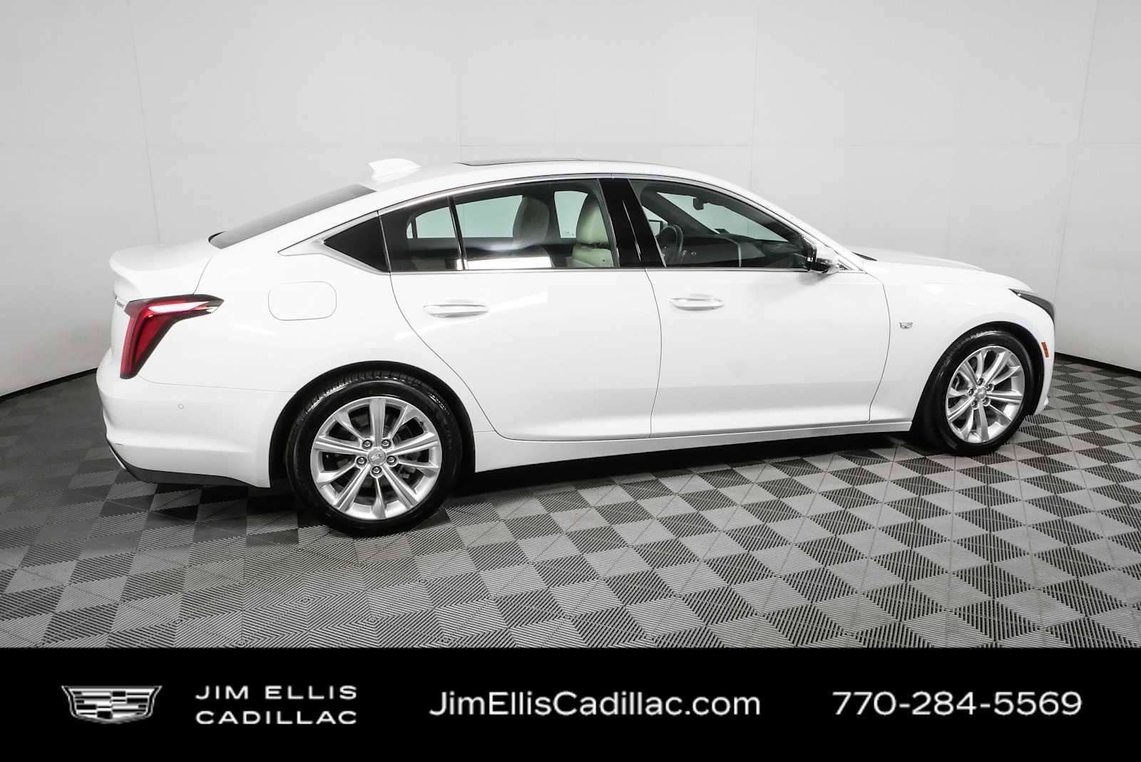 Certified 2025 Cadillac CT5 Premium Luxury w/ Sun And Sound Package RWD image 2