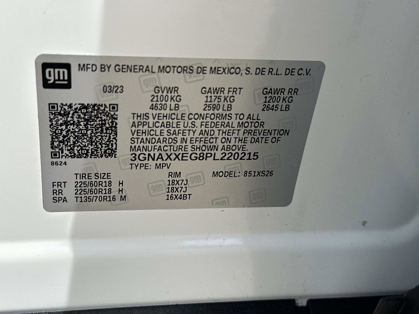 Certified 2023 Chevrolet Equinox Premier image 17