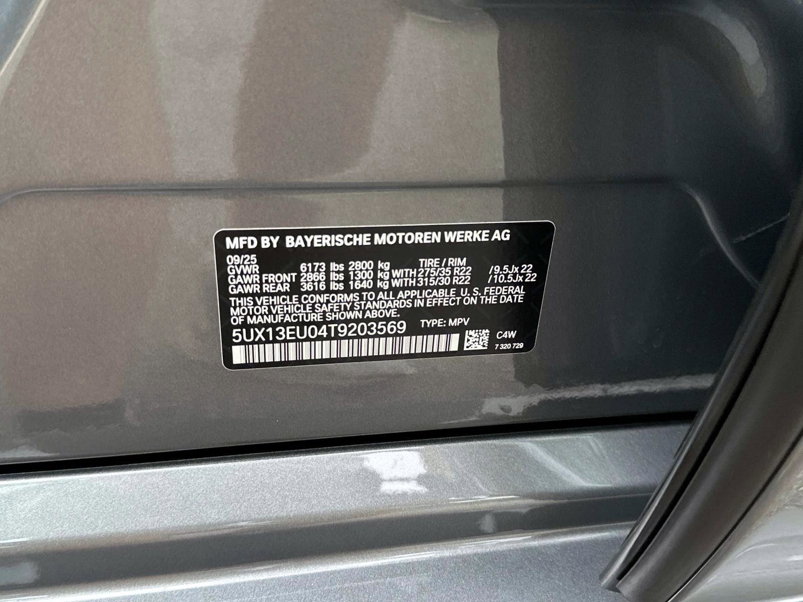 New 2026 BMW X5 sDrive40i w/ M Sport Package image 30