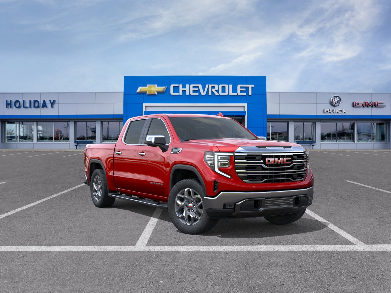 New 2026 GMC Sierra 1500 SLT w/ SLT Premium Package AWD/4WD image 1