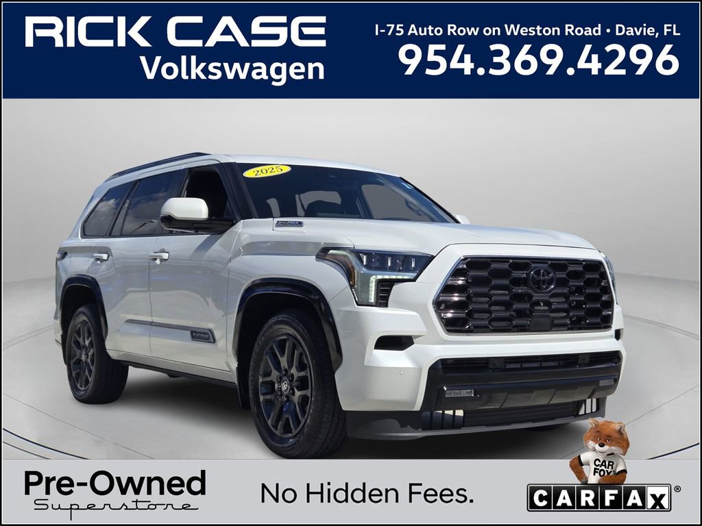 Used 2025 Toyota Sequoia Platinum