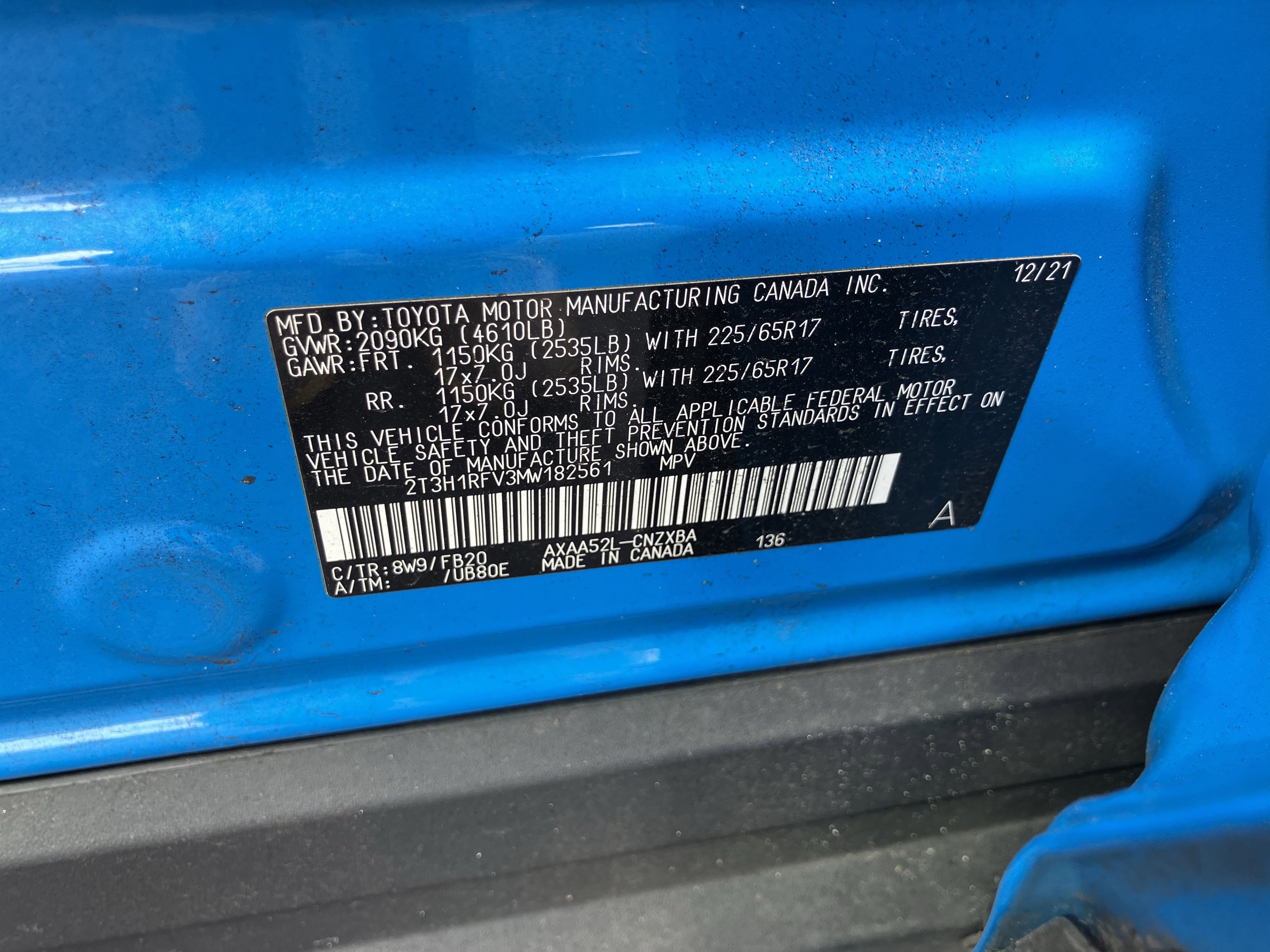 Used 2021 Toyota RAV4 LE image 35