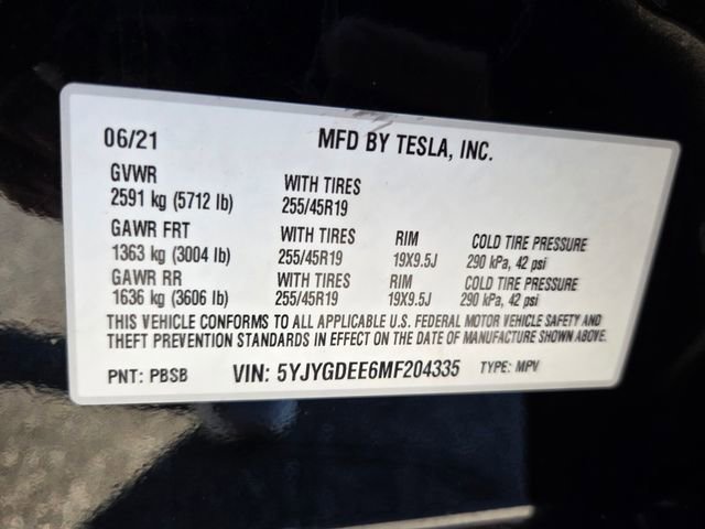 Used 2021 Tesla Model Y Long Range image 18