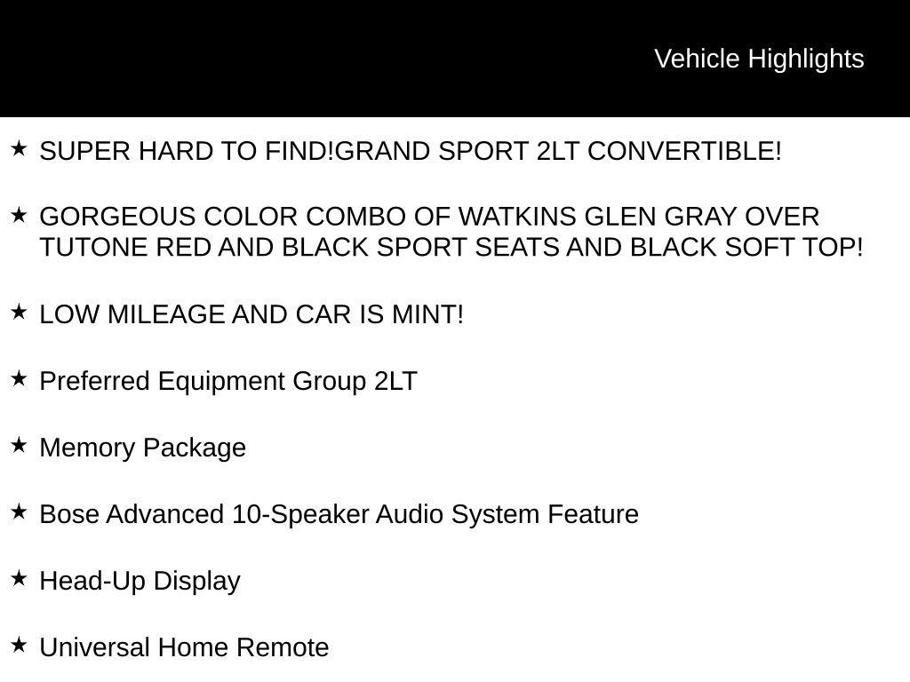 Used 2017 Chevrolet Corvette Grand Sport image 5