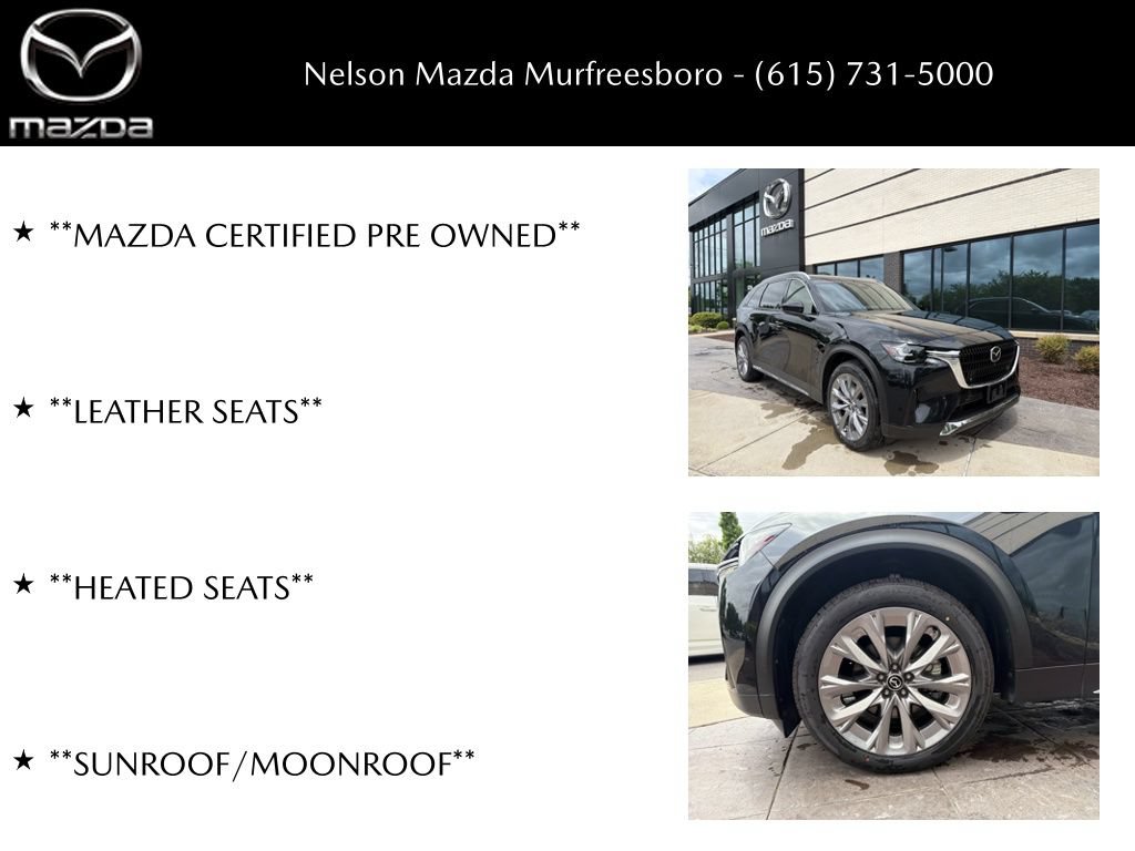 Certified 2024 MAZDA CX-90 3.3 Turbo w/ Premium Plus Pkg AWD/4WD image 42