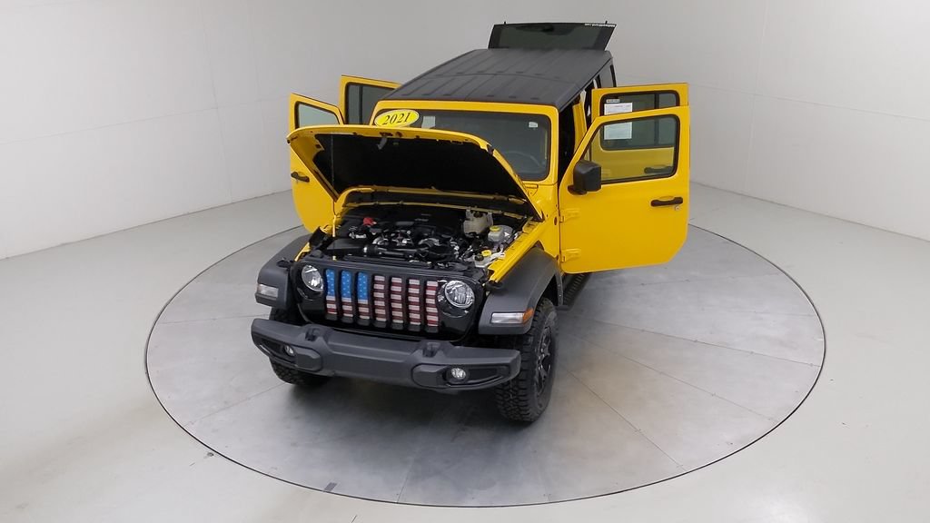 Used 2021 Jeep Wrangler Unlimited Sport AWD/4WD image 37