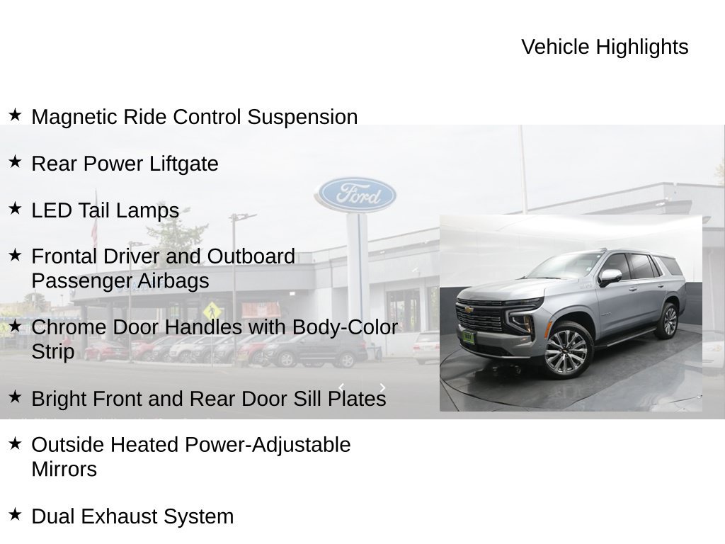 Used 2025 Chevrolet Tahoe High Country AWD/4WD image 27