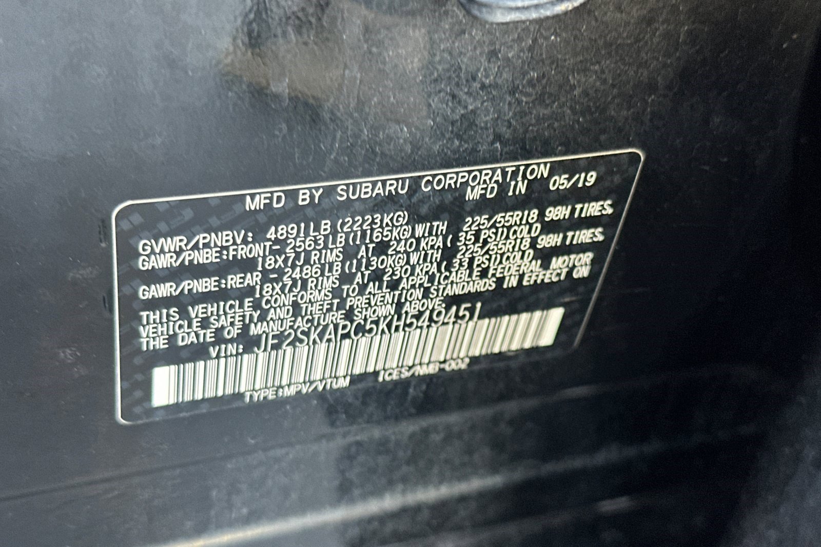 Used 2019 Subaru Forester Sport w/ Popular Package #2 AWD/4WD image 41