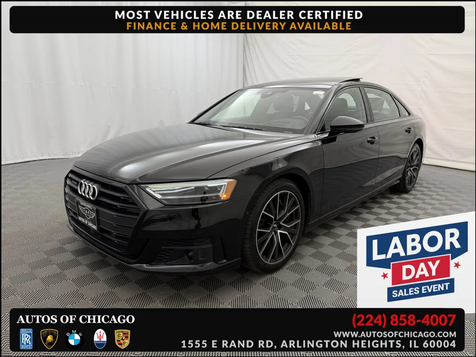 Used 2020 Audi A8 L 4.0T w/ Executive Package AWD/4WD image 1