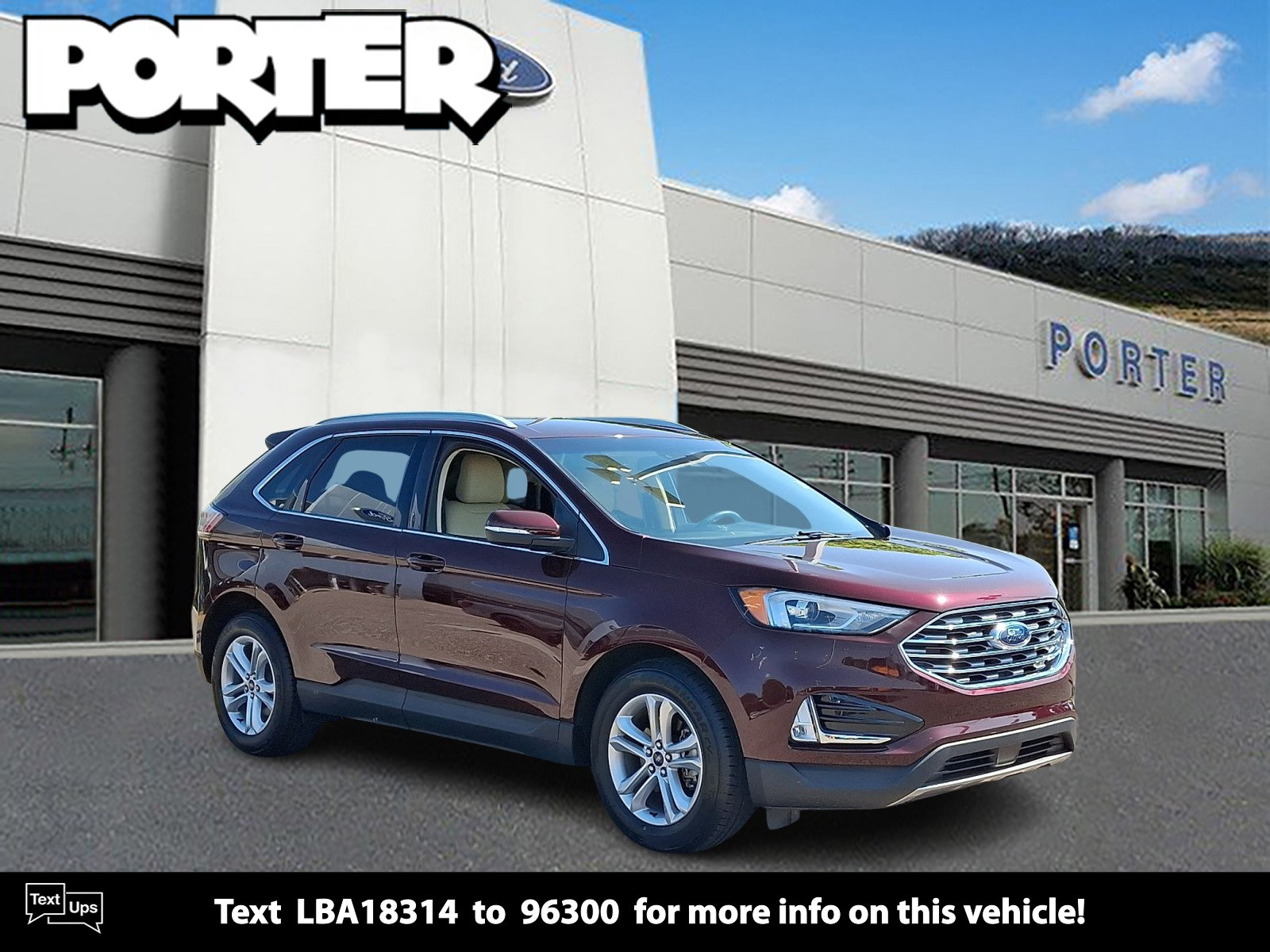 Certified 2020 Ford Edge SEL w/ Convenience Package FWD image 1