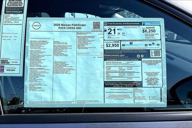 New 2026 Nissan Pathfinder Rock Creek AWD/4WD image 11
