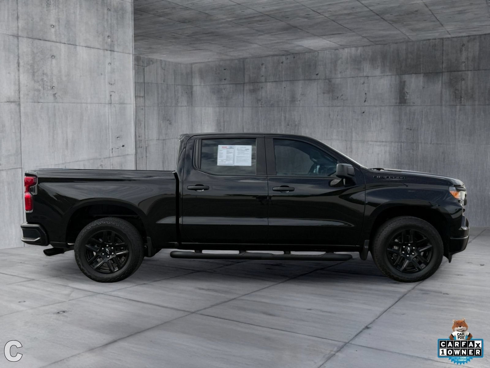 Used 2025 Chevrolet Silverado 1500 Custom w/ Turbomax Blackout Package RWD image 8