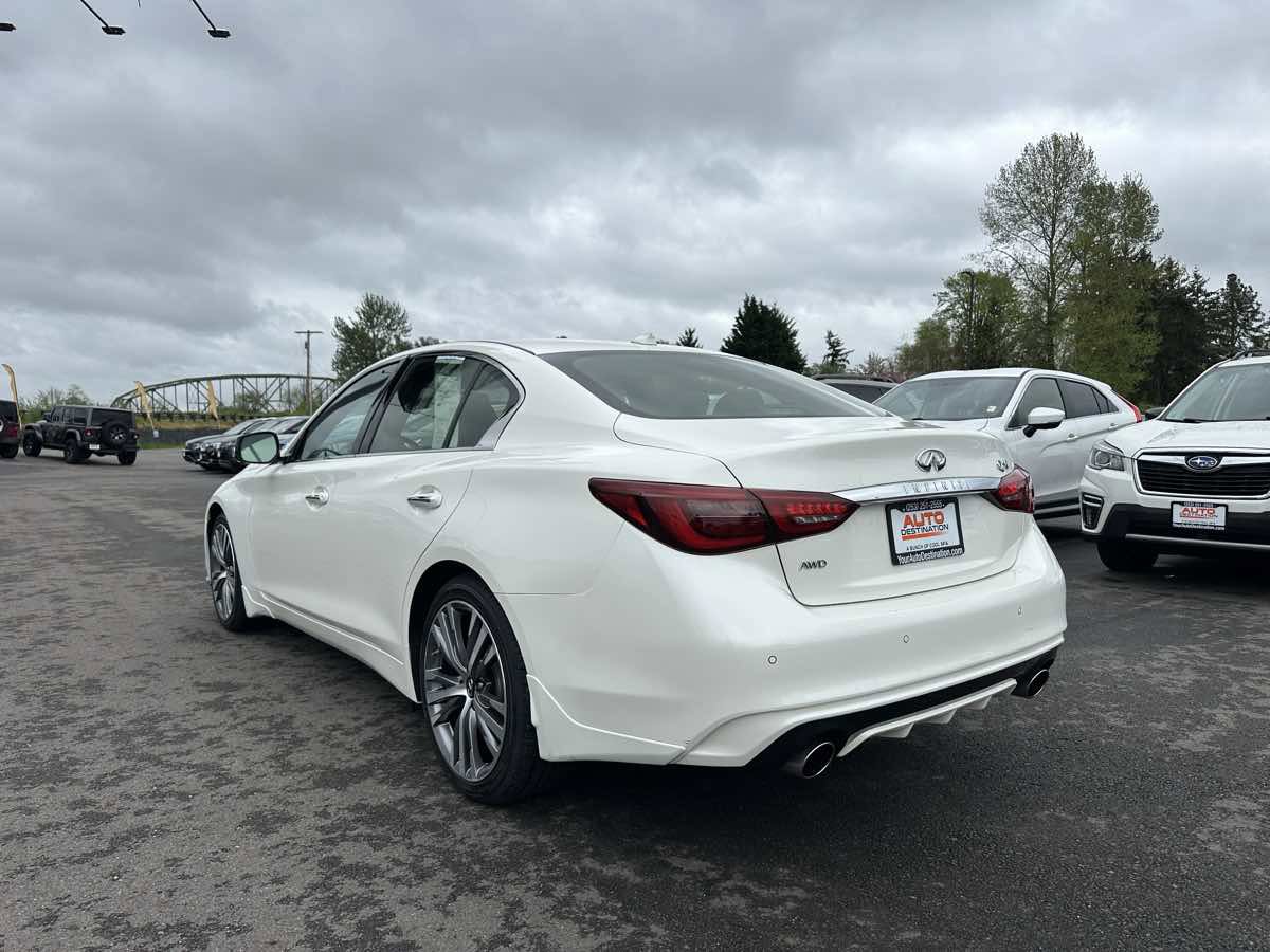 Used 2021 INFINITI Q50 Sensory w/ All Weather Package AWD/4WD image 6