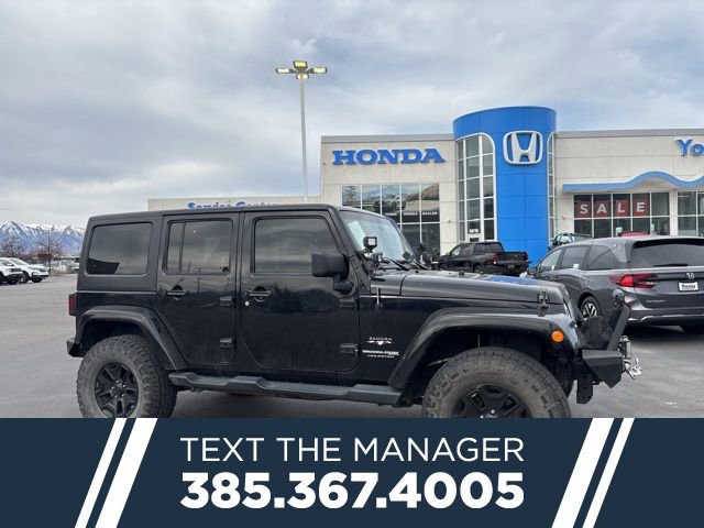Used 2018 Jeep Wrangler Unlimited Sahara