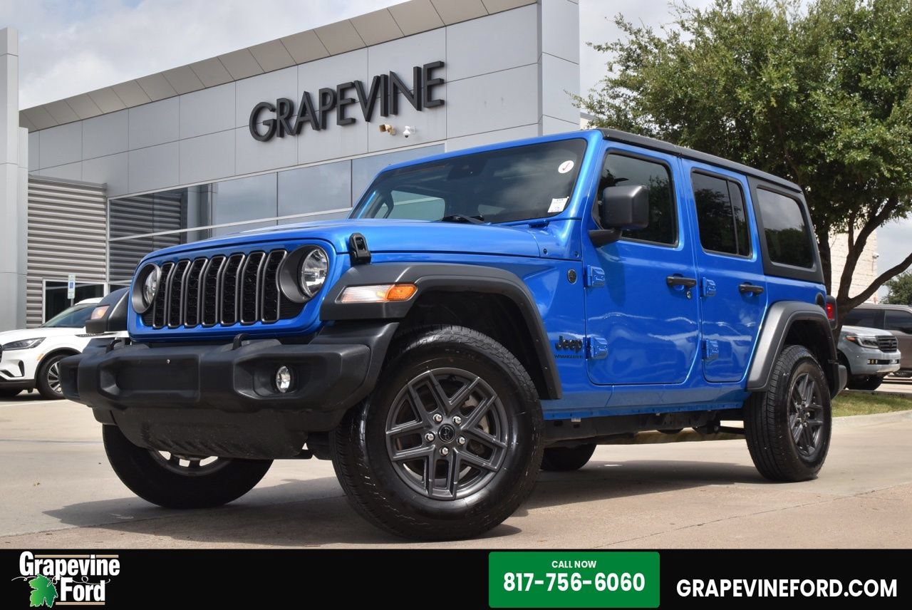Used 2024 Jeep Wrangler Unlimited Sport AWD/4WD video 1