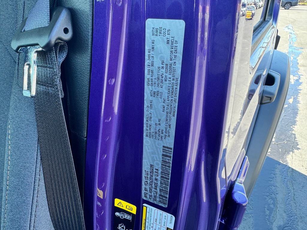 New 2026 Jeep Wrangler Sport S AWD/4WD image 28