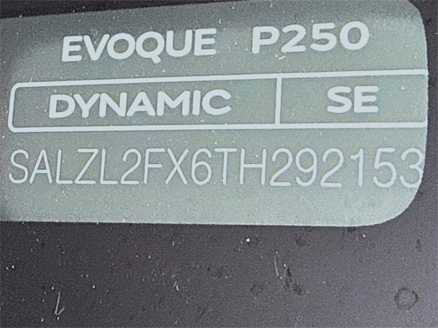 New 2026 Land Rover Range Rover Evoque Dynamic SE image 34