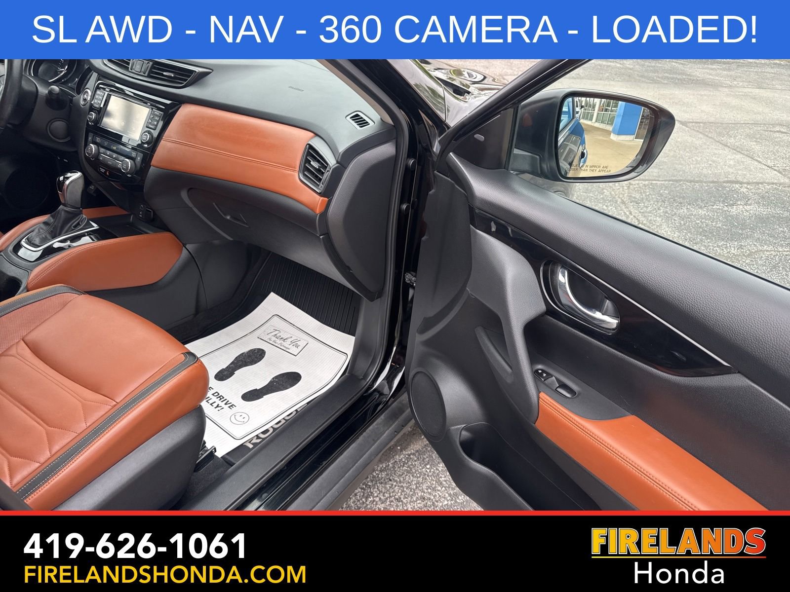 Used 2017 Nissan Rogue SL w/ SL Premium Package AWD/4WD image 36