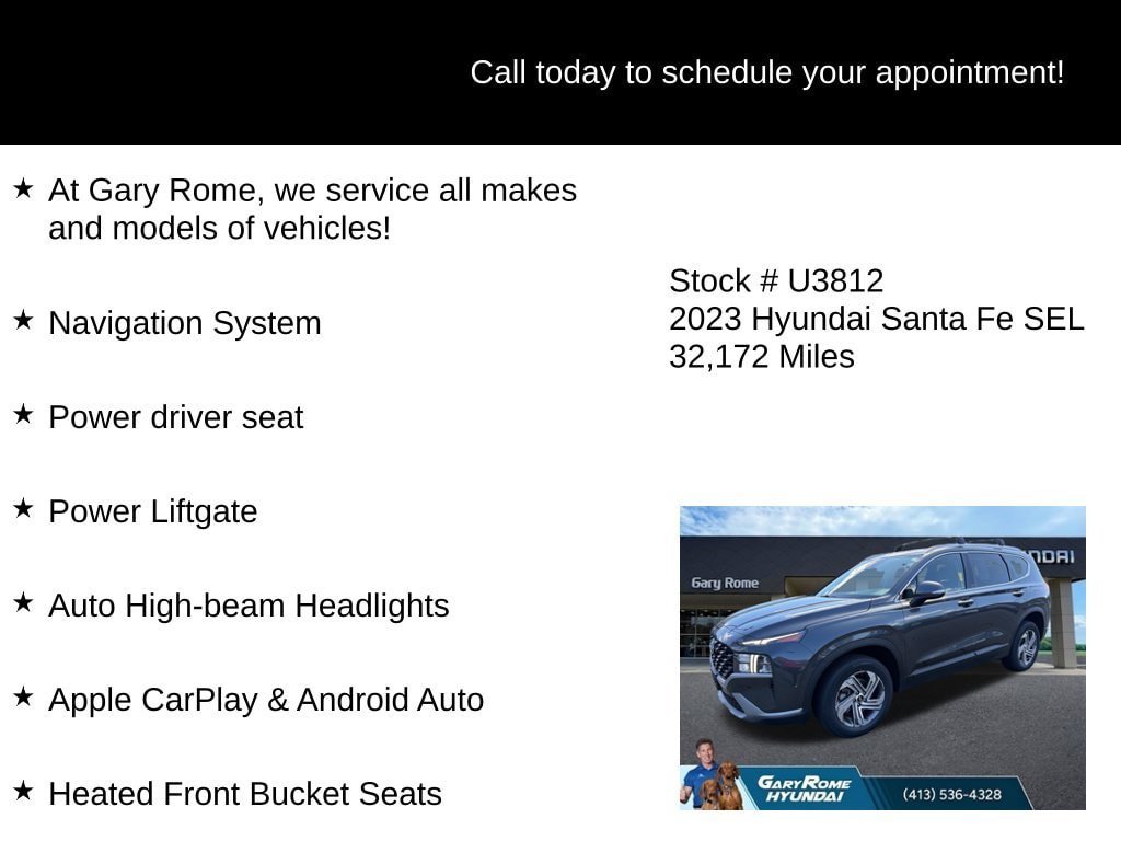 Certified 2023 Hyundai Santa Fe SEL AWD/4WD image 6