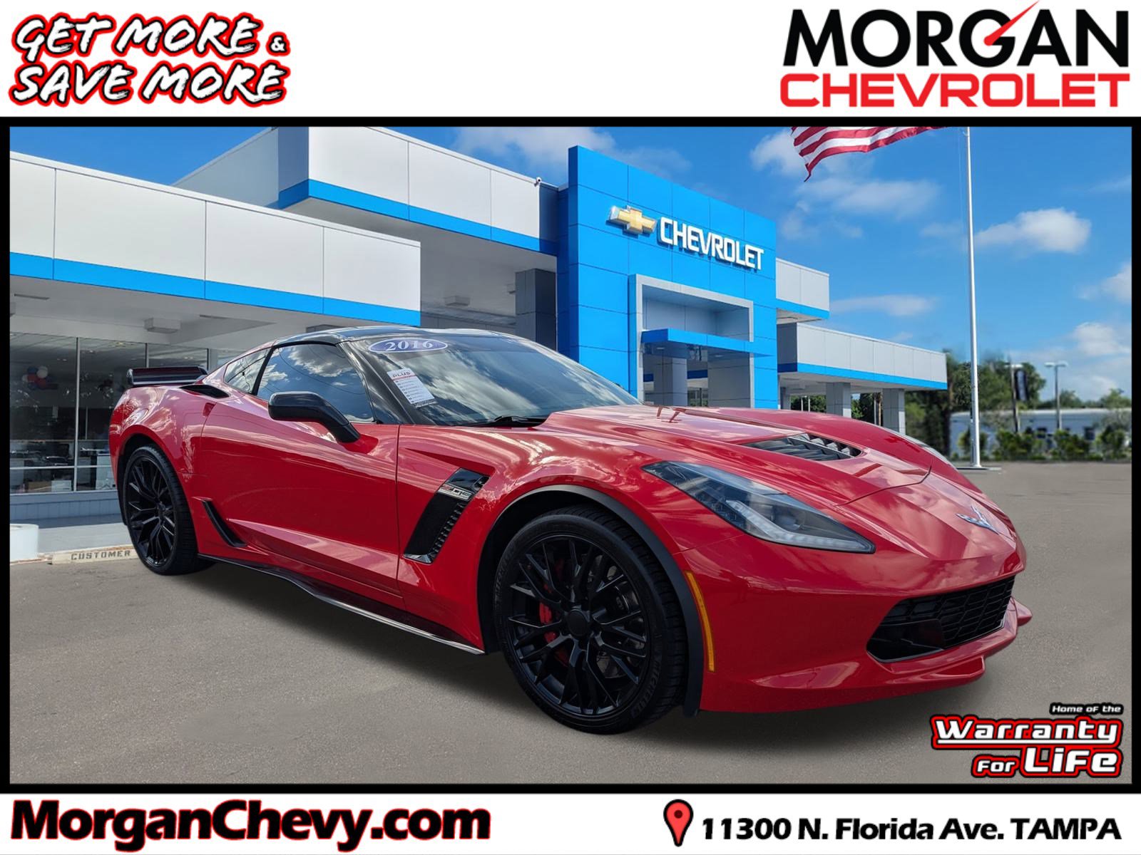 Used 2016 Chevrolet Corvette Z06 w/ LPO, Appearance Package