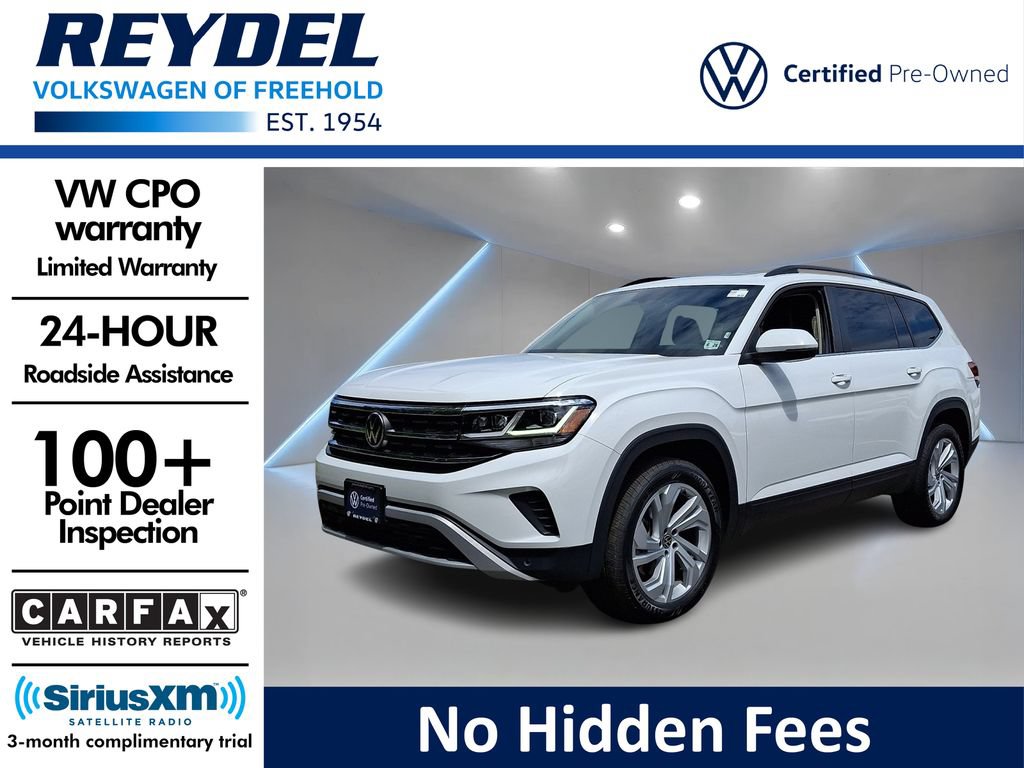 Certified 2023 Volkswagen Atlas SE w/ Panoramic Sunroof Package