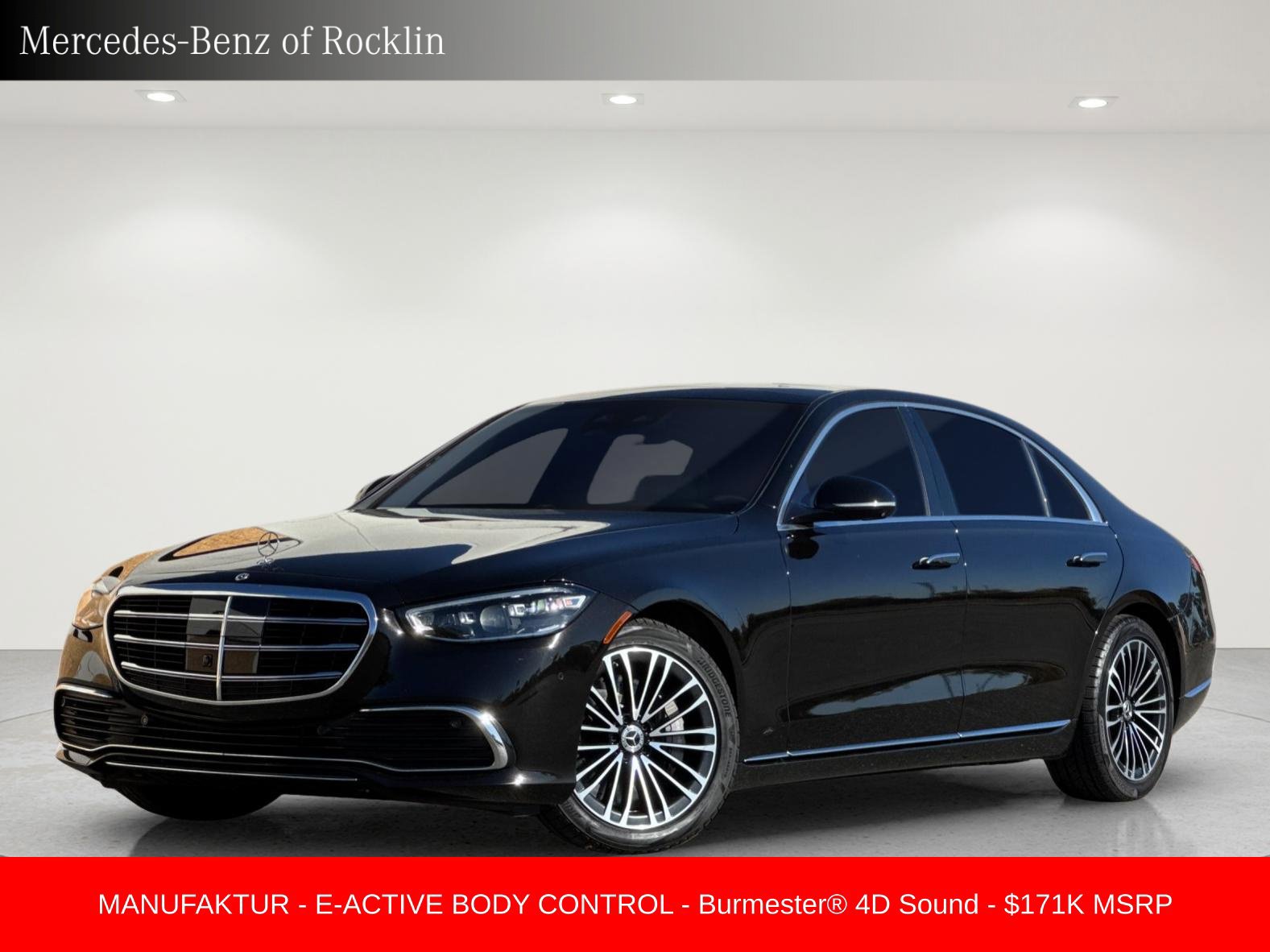 Certified 2023 Mercedes-Benz S 580 4MATIC Sedan