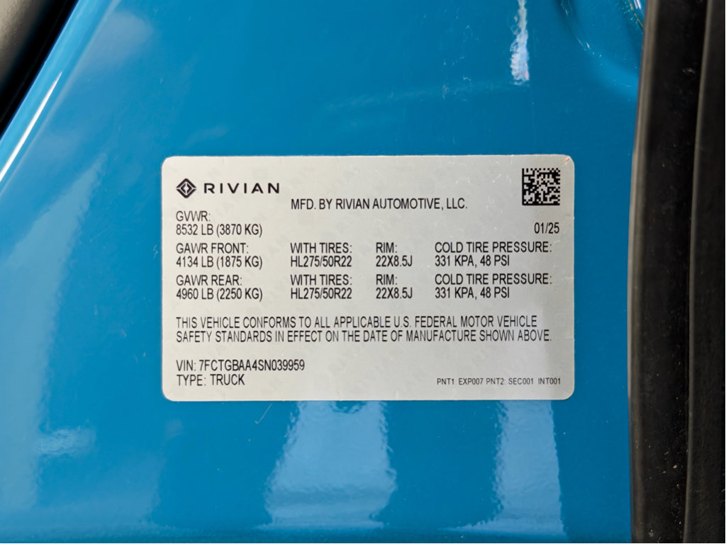 Used 2025 Rivian R1T Adventure AWD/4WD image 29